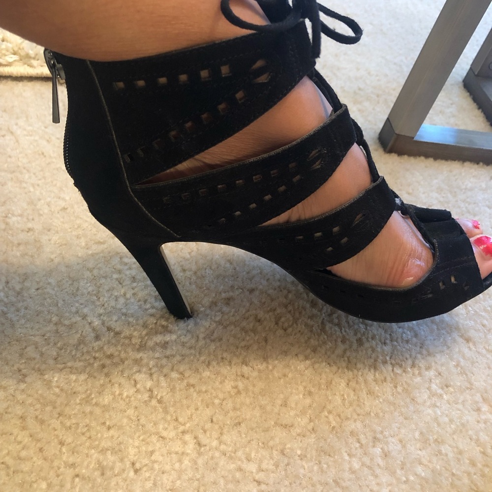 Express Tie Up Heels!! FINAL PRICE!!